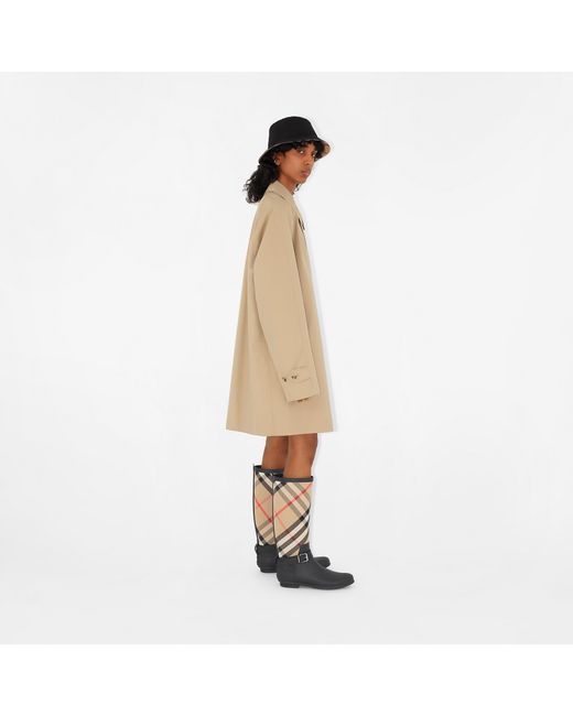 Burberry Black Checked Reversible Bucket Hat for men