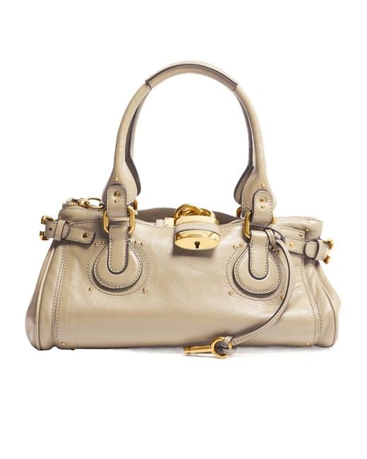 Chloé Natural Paddington Small Handbag