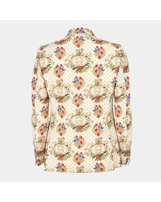 Gucci Natural Weather Resistant Softshell Jacket for men