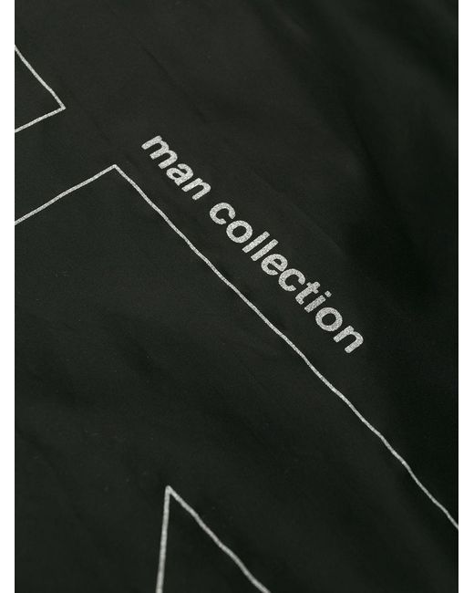 Off-White c/o Virgil Abloh Black Lightweight Hooded Rain Coat for men