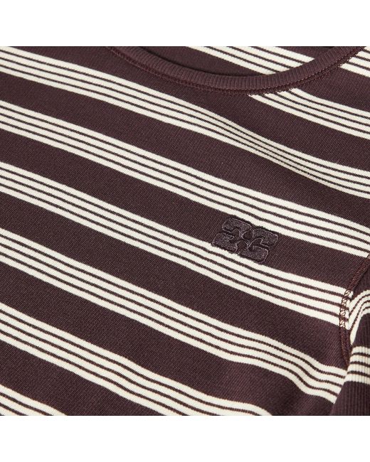Ganni Brown Long Sleeve T-Shirt