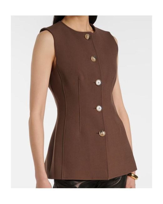 Veronica Beard Brown Jessup Vest