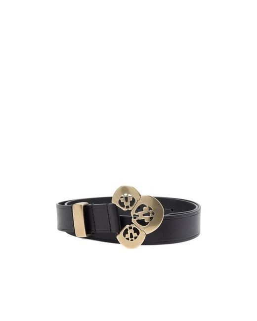 Isabel Marant White Detailled Buckle Belt