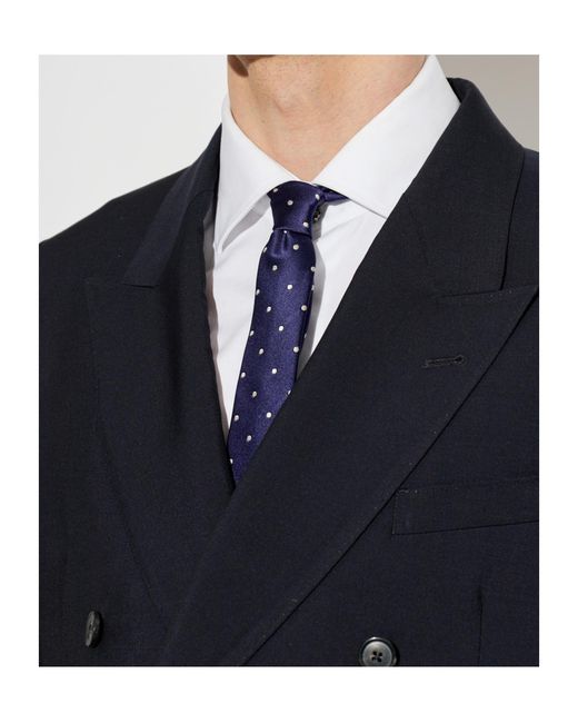 Tom Ford Blue Pointed Tie for men