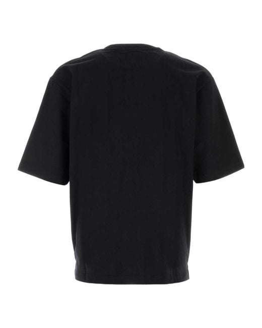 DSquared² Black Logo-Print T-Shirt for men