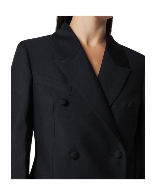 Rohe Black Wool And Mohair Blazer