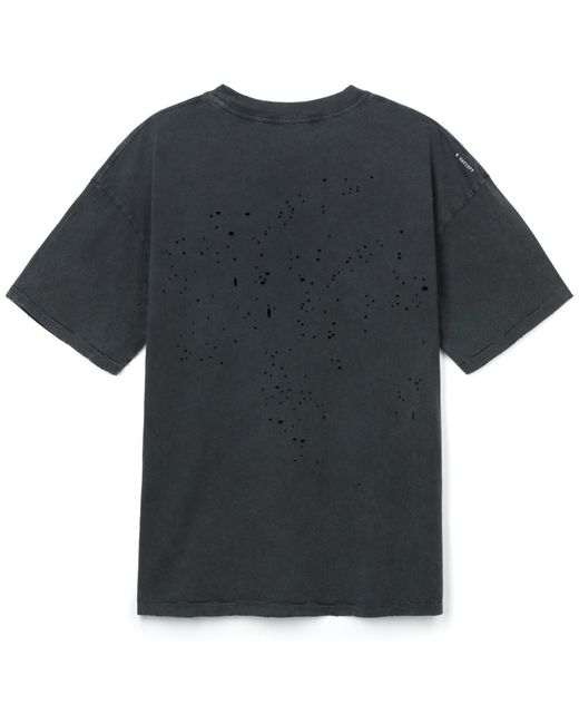 Satisfy Black Breathable T-Shirt for men