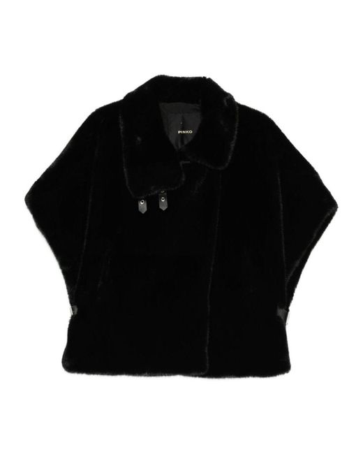 Pinko Black Short-Sleeved Jacket