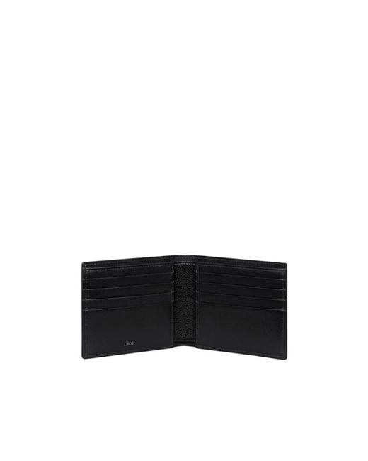 Dior Black Saddle Wallet for men