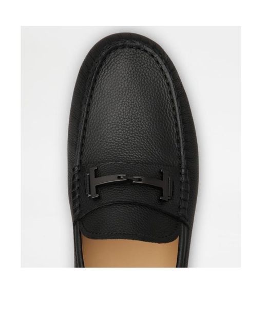 Tod's Blue Gommino Penny Slot Loafers for men