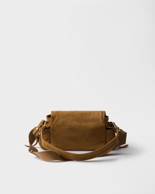 Prada Brown Explore Medium Shoulder Bag