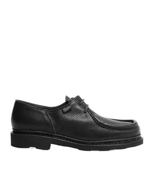 Paraboot Black Michael Derby Shoes
