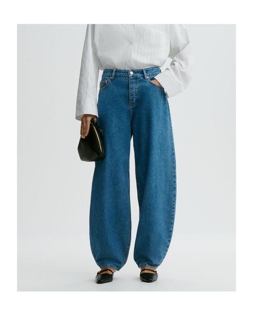 By Malene Birger Blue Wide-Leg Jeans