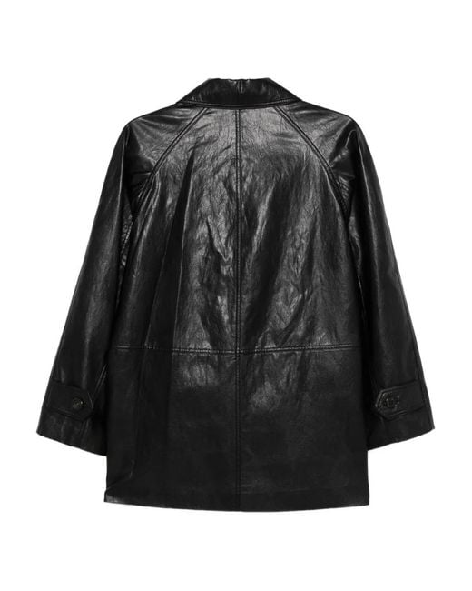 DUNST Black Button-Down Casual Jacket for men