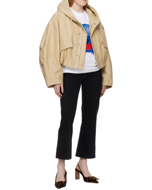 Jacquemus Black Le De-Nîmes High-Waisted Flared Jeans