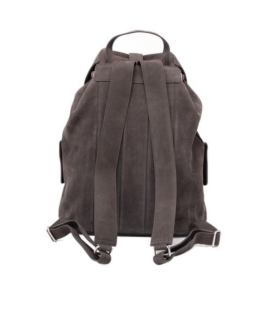 Orciani Gray Nabucco Backpack for men