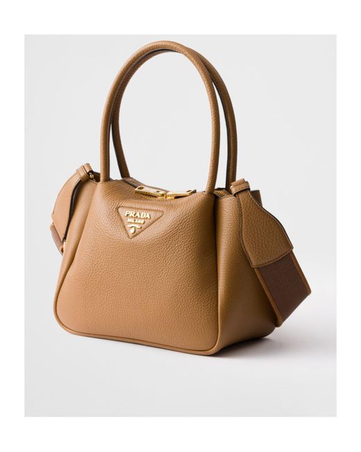 Prada Brown Small Leather Bag