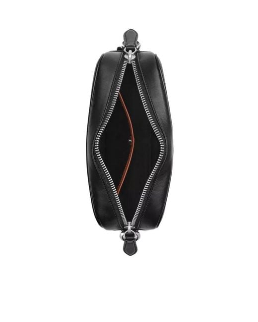 COACH Black Charter Pattern Strap Tote Bag for men
