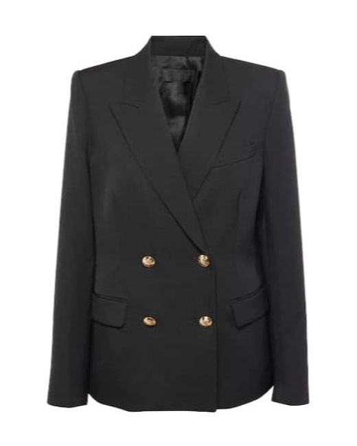 Nili Lotan Black Button-Down Blazer