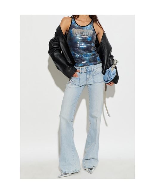 DIESEL Blue D-Hush L34 Jeans