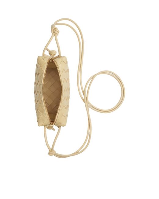 Bottega Veneta Natural Mini Loop Camera Bag