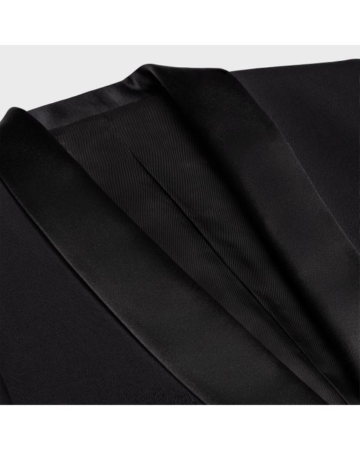 Céline Black Classic Tux Jacket