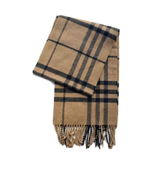 Burberry Multicolor Fringed Scarf