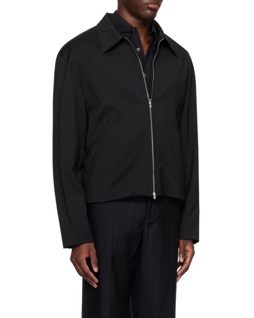 Our Legacy Zip-Up Casual Jacket in Black for Men | Lyst