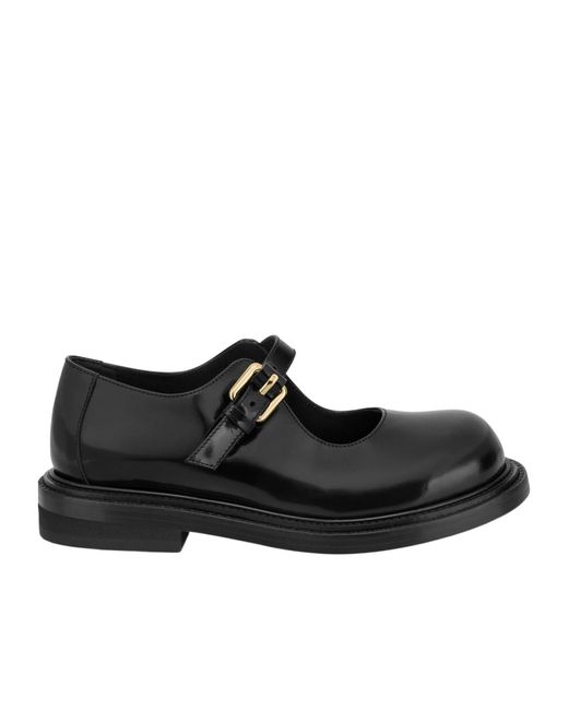 Moschino Black Olivia Loafers