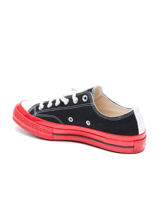 COMME DES GARÇONS PLAY Red X Converse Low-Top Sneakers for men