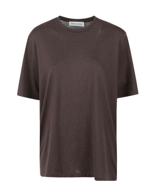Frankie Shop Brown Short-Sleeved T-Shirt