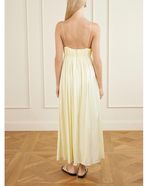 TOVE White Slip Dress
