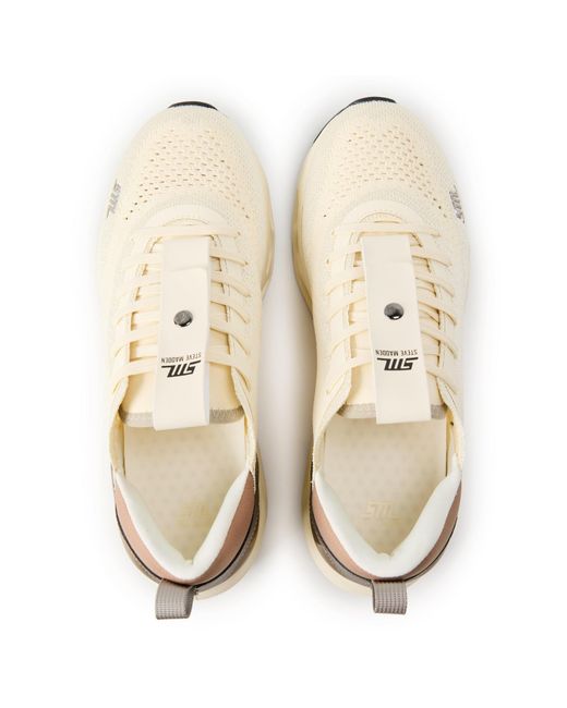 Steve Madden White Surge Low-Top Trainers
