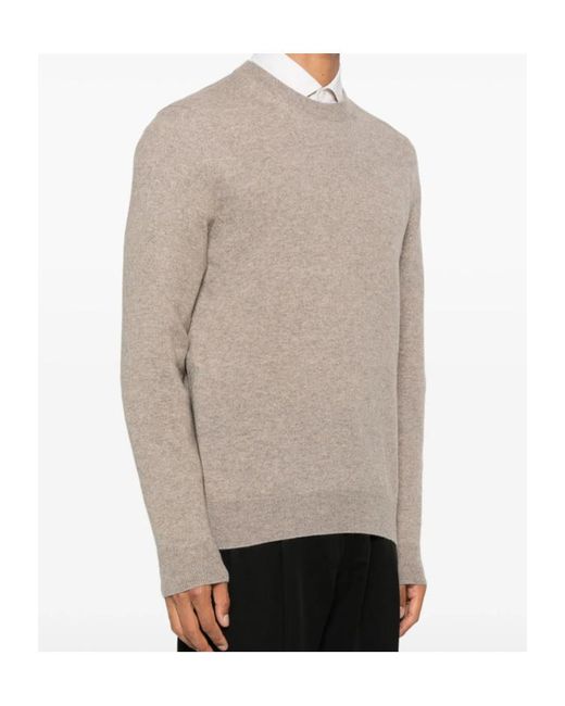 Brioni Natural Cashmere Jumper for men