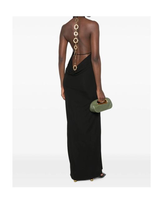 Cult Gaia Black Siena Sleeveless Maxi Dress