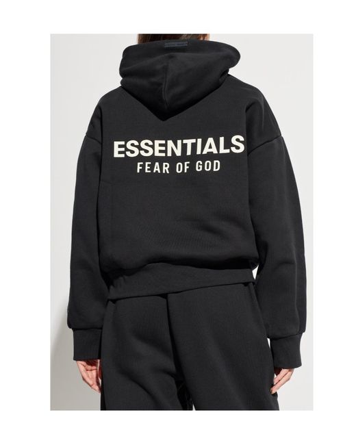 Fear Of God Blue Jersey Hoodie for men