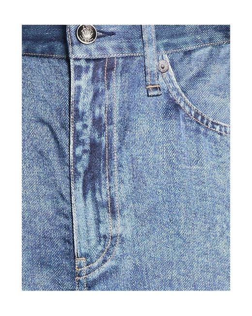 Rag & Bone Blue Plain Colour Casual Trouser