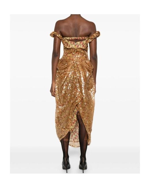 Vivienne Westwood Brown Suspender Dress