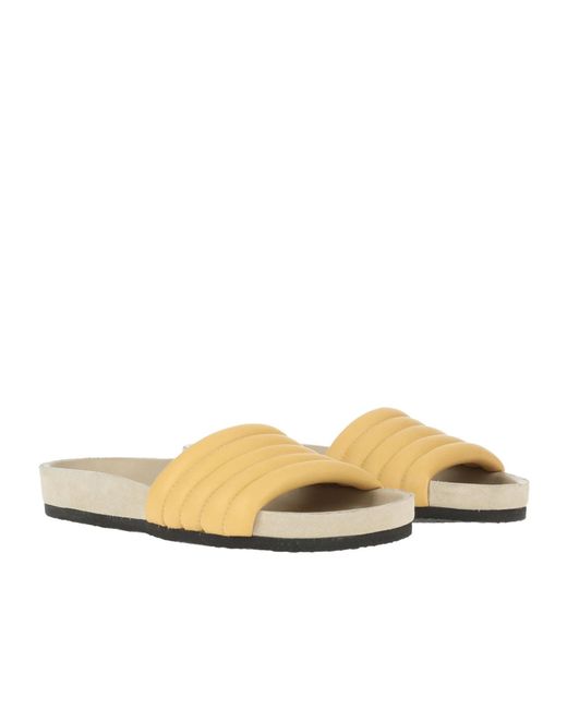 Isabel Marant White Solid Color Sandals
