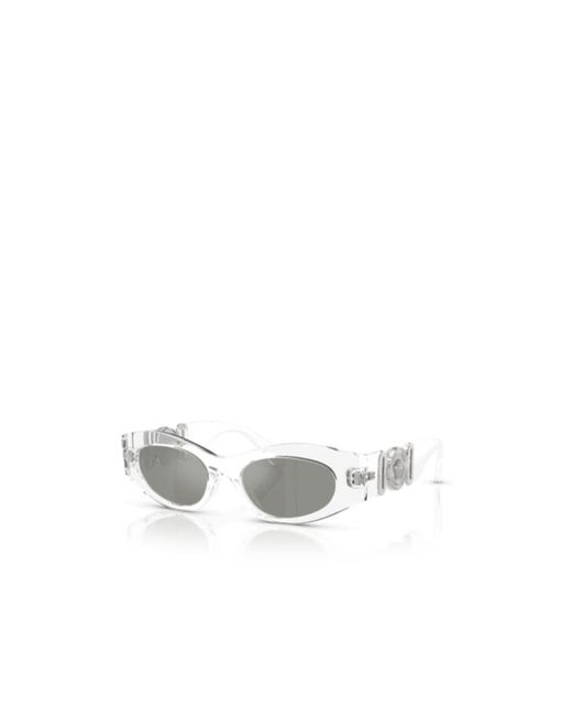 Versace White Medusa Biggie Sunglasses