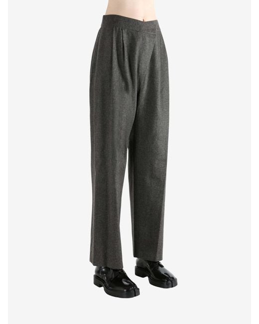 Amomento Gray Wrap Pants