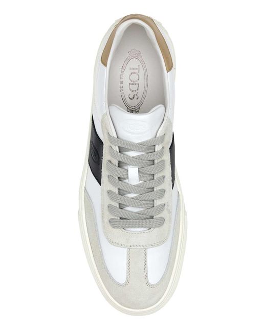 Tod's Multicolor Round-Toe Lace-Up Sneakers for men