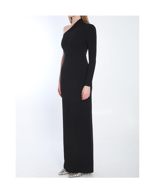 Solace London Black Joana Maxi Dress