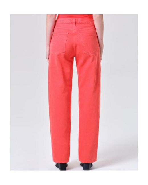 Agolde Red Arc Wide-Leg Jeans