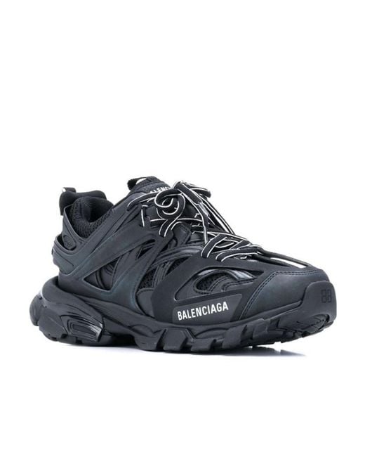 Balenciaga Blue Track Lace-Up Sneakers