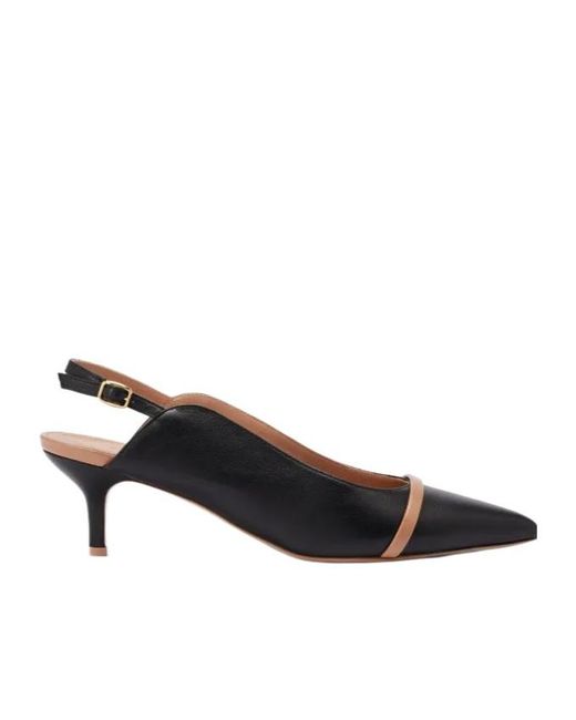 Malone Souliers Black 45Mm Leather Pumps