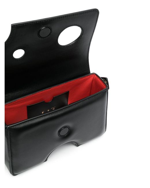Off-White c/o Virgil Abloh Black Burrow-22 Shoulder Bag