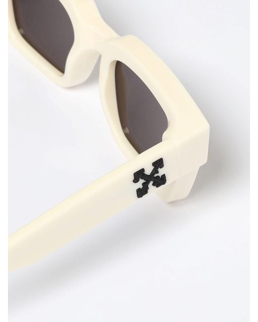 Off-White c/o Virgil Abloh White Full Frame Sunglasses for men