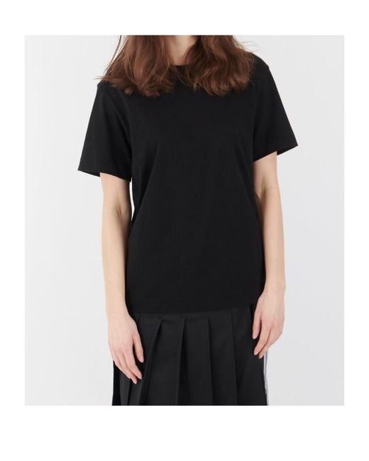 Comme des Garçons Black Ladies Back Logo T-Shirt