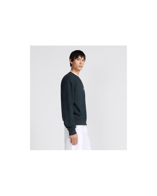Dior Blue Cd Diamond Oversized Sweatshirt for men